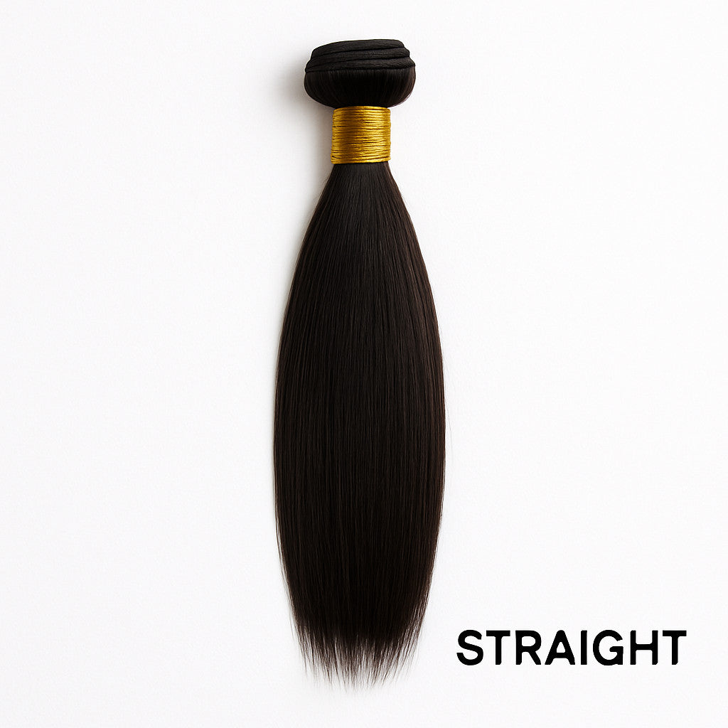 LAVA LOVA 100% Virgin Brazilian Human Hair Bundles – Straight, Body Wave, Deep Wave, Curly & More