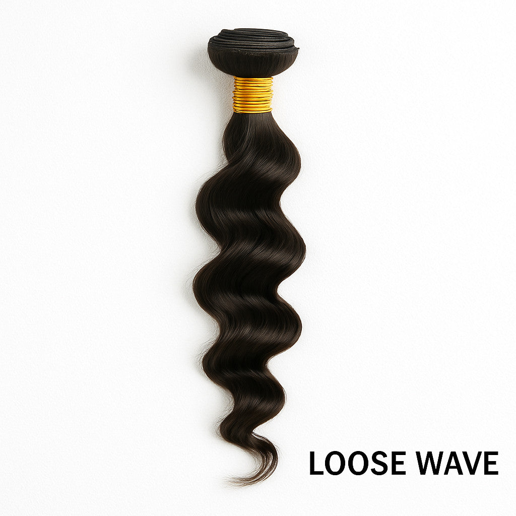 LAVA LOVA 100% Virgin Brazilian Human Hair Bundles – Straight, Body Wave, Deep Wave, Curly & More